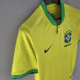 22/23 Brazil Home 1:1 World Cup Fans Soccer Jersey