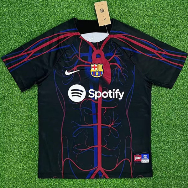 23/24 BAR Black Joint Edition Fans Soccer Jersey