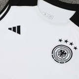 24/25 Germany White Tank top and shorts suit