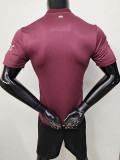 24/25 Man City Third  Player Version Soccer Jersey(Sky Blue Long pants)