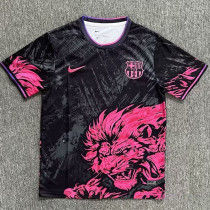 25 /26 BAR Dragon pattern Edition Black Fans Soccer Jersey