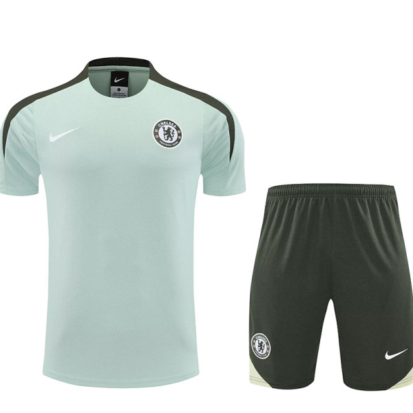 25/26 CHE Light Green Training Shorts Suit