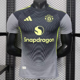 25/26  Man Utd  Special Edition Grey  Player Version Soccer Jersey