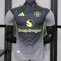 25/26  Man Utd  Special Edition Grey  Player Version Soccer Jersey