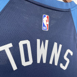 22/23 Timberwolves TOWNS #32 Blue Top Quality Hot Pressing NBA Jersey