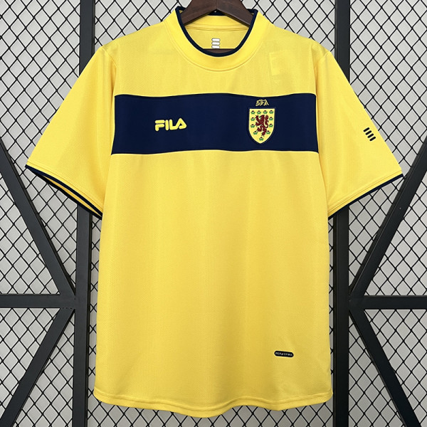 2002 Scotland Away Retro Soccer Jersey
