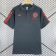 24/25  Man Utd Grey Black Polo Shirt