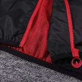 24/25 Bayern Red Black Windbreaker