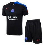 25/26 PSG Black Training Short Suit #D25255