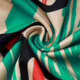 24/25 ARS Red Green Inkjet Kids Half Pull Tracksuit # E970 (童装、半拉链)