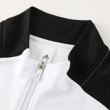 24/25  Germany Black White Jacket Tracksuit(02)