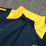 24/25 RMA Royal Blue Pants Jacket Tracksuit(黄袖）