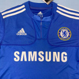 2009/2010 CHE Home Long Sleeve Retro Soccer Jersey
