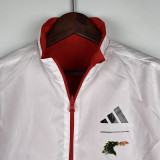 23/24 Dallas Red & White Double Sided Windbreaker (双面风衣)