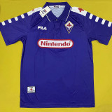 1998/1999 Fiorentina Home Retro Soccer Jersey