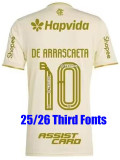 25/26 Flamengo Third Fans Soccer Jersey(Print all sponsors)全广告