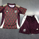 24/25 Mexico Home Kids Soccer Jersey