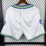 23/24 Timberwolves  White  Top Quality Retro NBA Pants