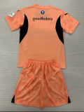 24/25 PSV Orange Goalkeeper Kids Soccer Jersey