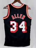 13/14  HEAT  RAY ALLEN # 34 Top Quality Hot Pressing Retro NBA Jersey