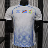 26/27 Congo White Player Version Soccer Jersey(带章)
