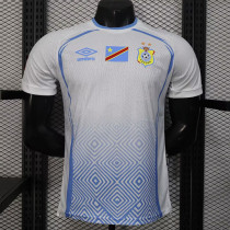 26/27 Congo White Player Version Soccer Jersey(带章)