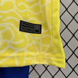 2024 Brazil Home Kids Soccer Jersey