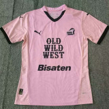 24/25 Palermo pink Fans Soccer Jersey