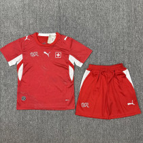 2026 Switzerland Home Kids Soccer Jersey