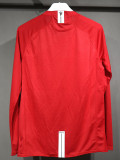 2013/2014 Man Utd Home Long sleeve Retro soccer jersey (球员长袖)