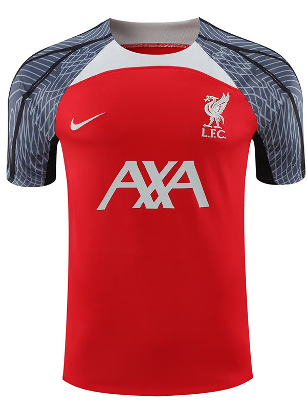 24/25  LIV Red Gray Shoulder  Training Shirts(红色灰肩）