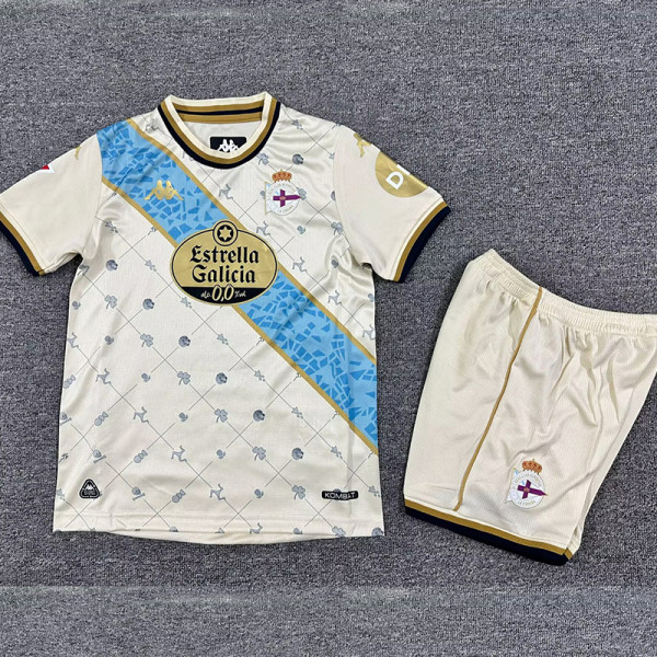 25/26 La Coruna Third Kids Soccer Jersey