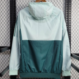 24/25 Mexico Green Hooded Windbreaker