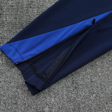 25/26 PSG Blue Ｇrid Half Pull Tracksuit (半拉链)