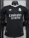24/25 RMA Black Goalkeeper Player Version Soccer Jersey