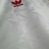 1990/1991 Man Utd White Special Edition Retro Soccer Jersey