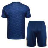 24/25 BAR Royal Blue Training Short Suit