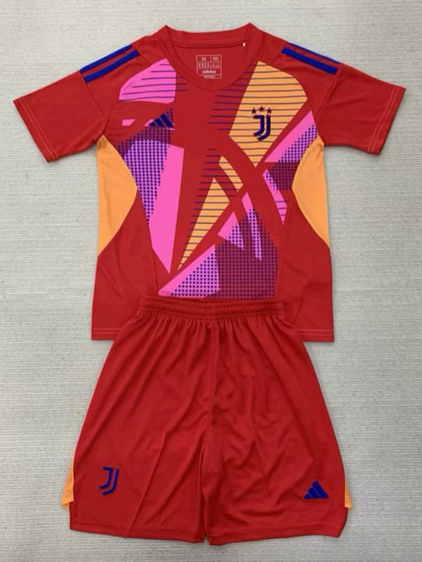 24/25 JUV Red Goalkeeper  Kids  Soccer Jersey