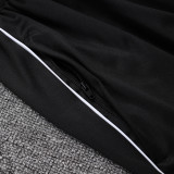25/26 Argentina Black Half Pull Tracksuit#E25130 (童装\半拉链)