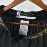 23/24 WARRIORS Black City Edition Top Quality NBA Pants