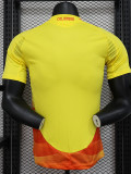 2024 Colombia Home Player Version  Soccer Jersey