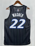 25/26 Magic WAGNER #22 Limited Edition Black Top Quality Hot Pressing NBA Jersey