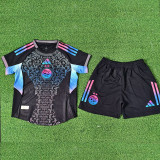 25/26  Algeria Black Camouflage Player Version  Kids Soccer Jersey#A37