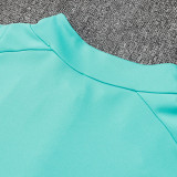 24/25 RMA Light Green Half Pull Kids Tracksuit  (半拉链、童装)