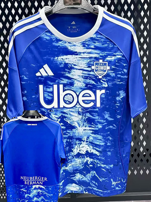 25/26 Como Home Fans Soccer Jersey