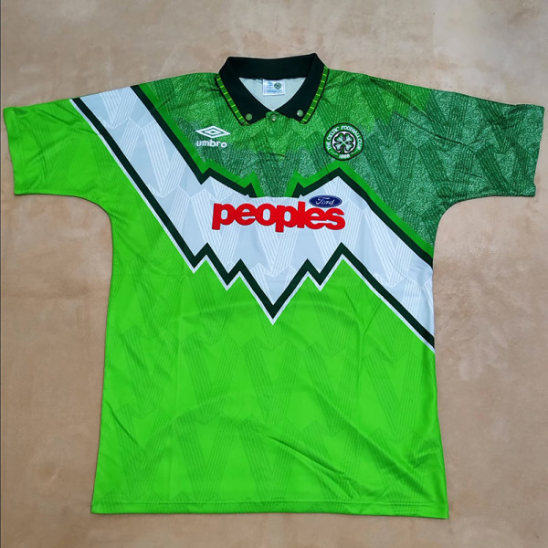 1991/1992 Celtic Home Retro Soccer Jersey
