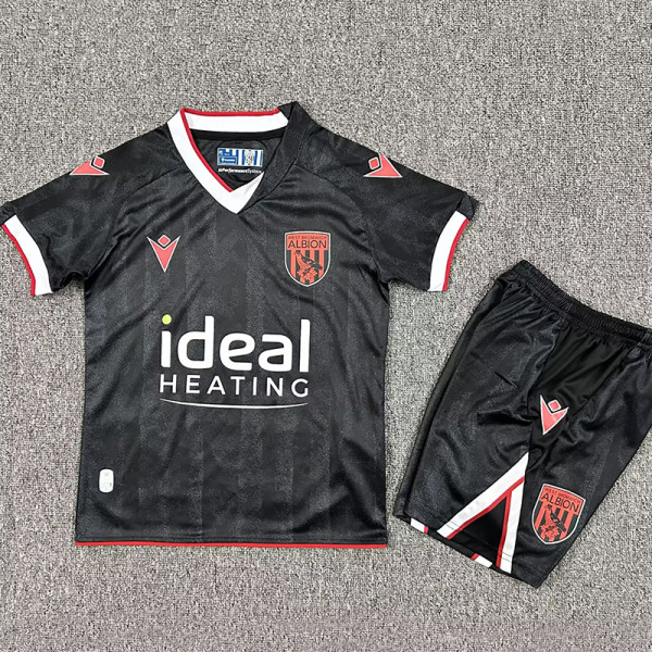 25/26 West Brom Third Kids Soccer Jersey