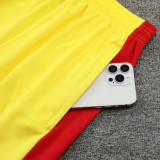 24/25 LIV Yellow & Red Tank top and shorts suit