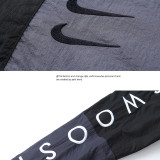 2025 New NK Dard Grey  Hooded Windbreaker