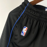 23/24 Mavericks Black City Edition Top Quality NBA Pants